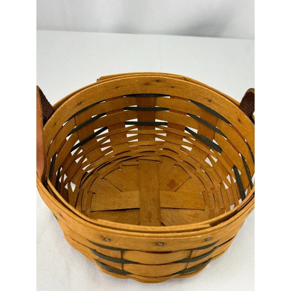 1984 Longaberger Heartland Button Basket 7